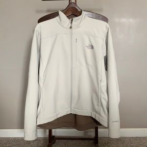 The North Face Cream Apex Jacket